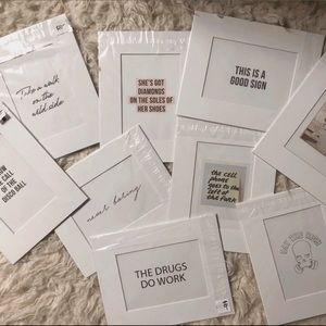 Original Honorable Citizens 8x10 matted art. Ready to frame.